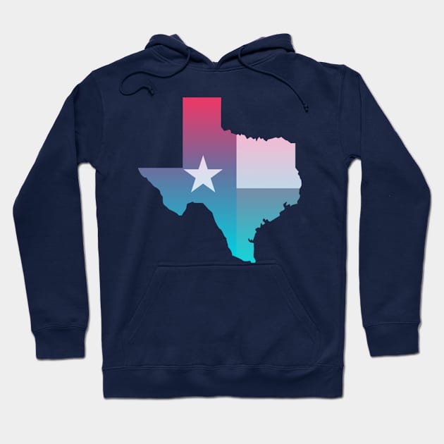 Texas Ombre Hoodie by Wandering Barefoot